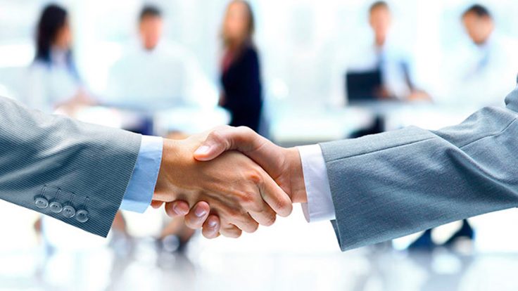 Equipo de negocios profesional de ICF